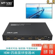 【現貨免運】邁拓維矩 4k高清4屏HDMI拼接器多屏寶投影儀電視牆LED大屏處理器