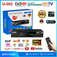 U-002 Dvb T2 Mytv Digital Tv Decoder My Free View HDTV Digital TV Receiver USB Media Player Decoder 