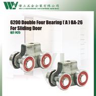 6200 Double Four Bearing (A) BA-26 / sliding gate / sliding gate roller / sliding gate bearing / auto gate bearing