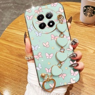 YBD Casing For Realme 12X Realme 12 5G Realme 13 C65 Narzo N65 70X 5G Cute Girl Butterfly Shell Elec