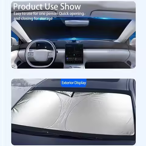 1Pc Car Windshield SunShade For Citroen C2 C3 C5 X7 C4 Picasso Berlingo C-Crosser Sun Visor UV Prote