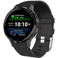 (Lamshaw) for Garmin Venu 3S スマートウォッチ, ナイロン 交換バンド 柔らか ベルト Garmin Venu 3S 41mm /Garmin Venu 2S / Fore