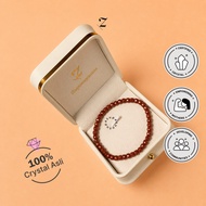 Zupazupazuu I Cube Bracelet 4mm Red Agate - Bracelet - Bracelet - Increase Positive Balance & Energy