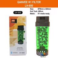 QANVEE K1 filter nest canister Fluidized Moving Bed Reactor Bio Media canister Kanister bio media  P