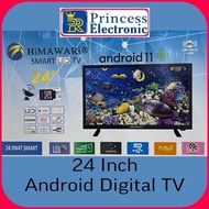 Android Smart Led Tv Digital Himawari 24 Inch Gratisongkir