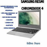 LAPTOP SAMSUNG CHROMEBOOK 4 RAM 4/32GB 11'6 HD GARANSI RESMI SEIN