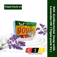 909 Antibacterial Soap with Lavender Oil [ Triple pack 3’s ]