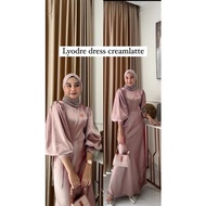 BISA COD// GAMIS JEJE ATASAN WANITA TALI SERUT DRESS SATIN SILK | GAMIS TERBARU SERAGAM BRIDESMAID | DRESS PANJANG LENGAN BALON FASHION MUSLIM KEKINIAN | DRESS POLOS SIMPLE OUTFIT KONDANGN