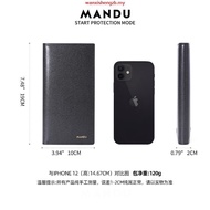 COUNTRY HIDE METRO Full Grain Cowhide RFID Blocking Unisex Bi-Fold Long Wallet CH10-HW20105