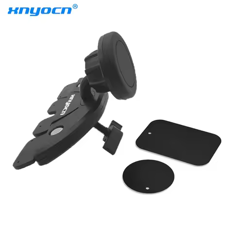 Universal 360 Rotation Auto Car CD Slot Player Mobile Phone Mount Magnetic Holder Soporte Movil for 