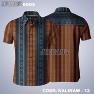 ETHNIC FILIPINIANA FOR MEN WOMEN TOP MODERN BARONG ETHNIC TRIBAL INSPIRED SHIRT FULL SUBLIMATION