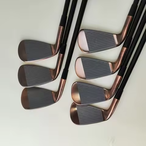 7PCS Golf Clubs Irons 2024 P 790 The 4th Copper Irons 4-9P R/S Flex Steel/Graphite Shafts Including 