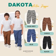 DAKOTA JOGGER unisex children's jogger cargo pants, girls' and boys' parachute pants, long children'