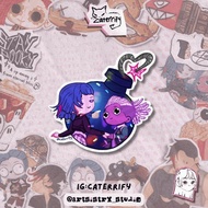 ARCANE Ekko & Powder (Vinyl Sticker)