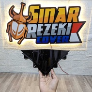 WIN - Visor Vario 110 FI & Esp Led K46 2014 - 2019 Black Front Shell