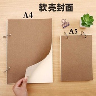 A5 Loose-leaf Notebook Paper Diary Loose-leaf Ring Buckle Notepad Buckle A4 Notebook Smooth Detachab