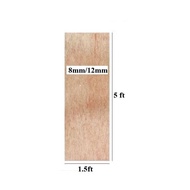 [1ft/1.5ft/2ft x 5ft] Papan Plywood / Solid Plywood 8mm 12mm
