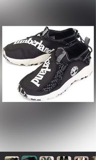 Timberland A1YVB 男款編織無鞋帶尼龍防污運動鞋 RIPCORD FABRIC BLACK MEN’S sneaker