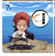 配有「強力揮劍」的紅髮撒古斯 (Shanks) ONE PIECE海賊王公仔 711/7-11/7-Eleven figure 公仔擺設 12位海賊 24款造型 #可當作生日蛋糕裝飾牌 #cake t