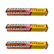 鑽石牌 - [3盒優惠裝] 全新不黏錫紙16呎