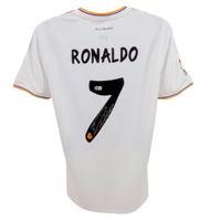 เสื้อ Cr7 Cristiano Ronaldo Real Madrid ลายเซ็น Ronaldo Cristiano Cr7 2013 2014 เสื้อลายเซ็น Ronaldo