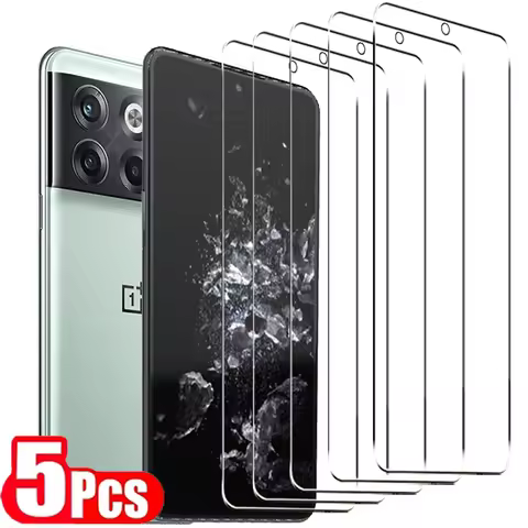 5PCS Tempered Glass Screen Protector for OnePlus 10T 8T 9 9RT Nord 2 3 CE 3 2 Lite N30 N10 N20 N100 