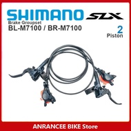 SHIMANO SLX M7100 2 Piston Brake M7120 4 Piston Brake Mountain Bike Hydraulic Disc Brake MTB With D0