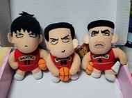 男兒當入樽日版公仔3隻 連吊牌 三井 流川 赤木 眼鏡廠 BANPRESTO 不散賣 Slam Dunk slamdunk 灌籃高手 SHOHOKU 湘北