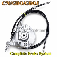 45010-086-721 H0NDA C70 GBO GBOJ(H0NDA EX3) Front Hub Panel + Brake System