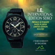 SEIKO INTERNATIONAL EDITION PRESAGE AUTOMATIC POWER RESERVE BLACK SSA339J1 LIMITED EDITION