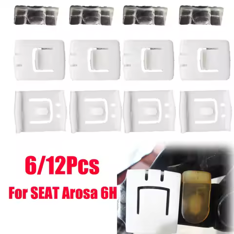 Car Seat Fastener Rail Runner Clip Slider Guide Piece For SEAT Arosa 6H Ibiza MK2 6K Cordoba 6K1/2/5