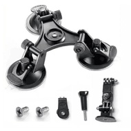 For GoPro Hero 12 Triangle Suction Cup Car Powerful Suction Cup Mount Bracket For GoPro Hero 12 11 1