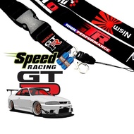 Racing Skyline Lanyard Nissan GTR Nismo sports Nissan JDM Car Lanyard Nissan R35 GTR