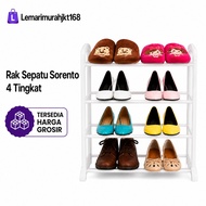 4-Tier Shoe and Sandal Rack, 4-Tier Multi-Purpose Rack, 3-Tier Multifunctional Rack