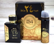 Oud 24 hours for man perfume - oud 24 original - original oud fazza + body spray