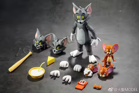 In Stock GT Monkey King Model Tom and Jerry TOM and JERRY Tom and Jerry Action Figures Model Gift Co