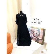 The Black series - baju kelawar cotton viscose