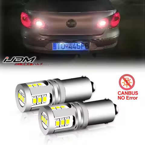 2x LED Backup Light Blub Reverse Lamp BAX9S 64132 H6W Canbus No Error For Audi A3 2014-2017 S3 VW Pa
