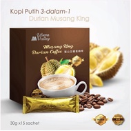 Musang King durian Coffee 30g X 15 Sachets 猫山王3和1咖啡