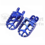พักเท้า เหมาะสำหรับ Kawasaki KLX250 Honda XR250/400/600R CNC อลูมิเนียม ที่พักเท้ารถจักรยานยนต์.