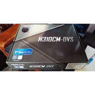 ASROCK H310CM-DVS 1151 Motherboard Support Gen9 new