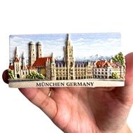 Munich Germany fridge magnet souvenirs, Resin material, souvenirs from Germany