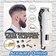 RECHARGEABLE HAIR TRIMMER Mesin Potong Rambut Mesin Gunting Rambut Mesin Cukur Hair Clipper Hair Cut