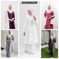 Kebaya Labuh Che Emma Klasik S to 3xl V2 (cutting loose)