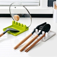 Multi-purpose Pot Lid Holder and Scoop