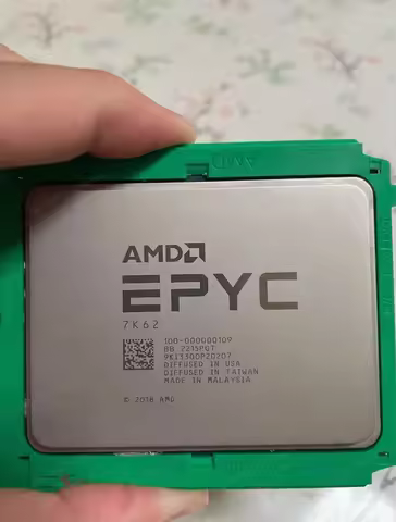 AMD EPYC 7K62 48 Core 96 Thread 2.2GHz CPU 192MB Cache 240W DDR4-2666 Socket SP3 LGA4094 Motherboard