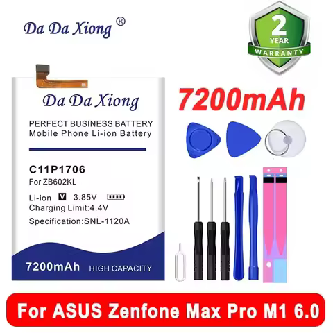 C11P1706 C11P1612 C11P1901 Battery For ASUS Zenfone 4 5 2 3 2 6 Max Pro M1 ROG 2 A600CG ZE551ML ZE52