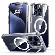 ESR for iPhone 15 Pro Max Case, Compatible with MagSafe, Military-Grade Protective Clear Case for iP