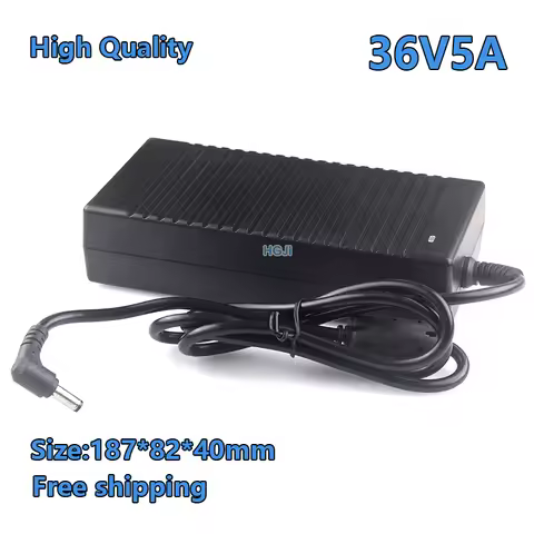 36V 5A AC DC Power Adapter dc36v 5a switching power adapter dc5.5*2.5mm