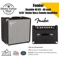 Fender Rumble 40 V3 - 40 watt, 1x10" Guitar Bass Combo Amplifier